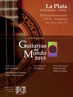 Guitarras del Mundo se presentará La Plata el viernes 18