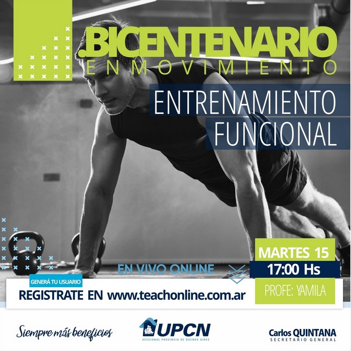 Bicentenario en Movimiento: desde el martes 15 de junio, clases online gratuitas