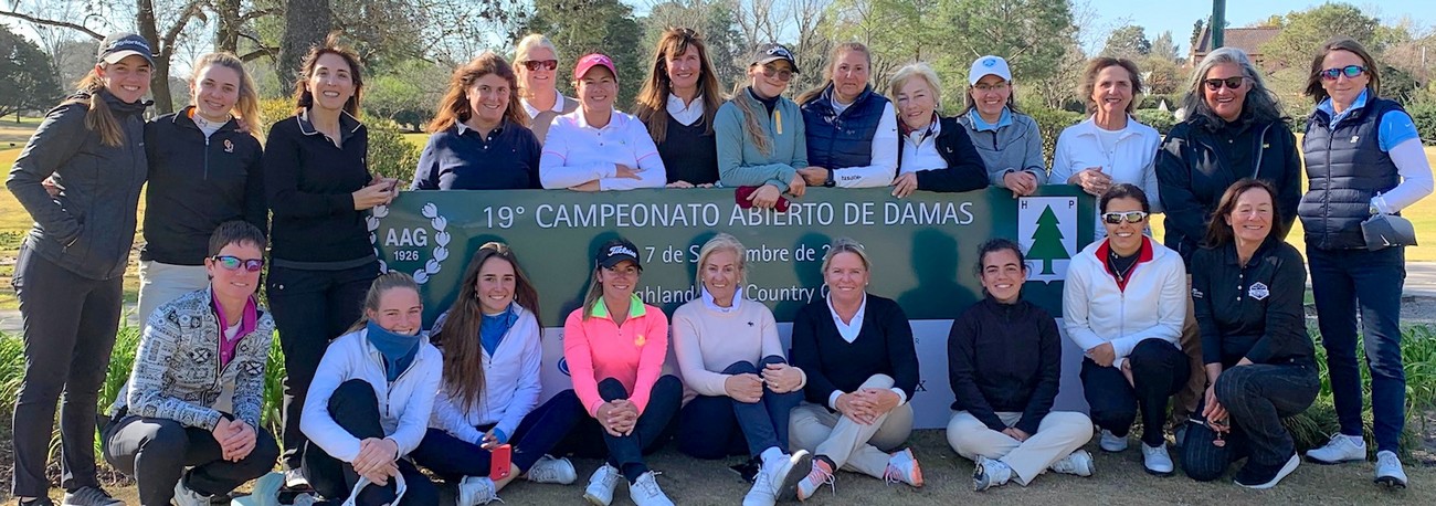 Las golfistas de UPCN Silvia Mantino y Alcira Silva se impusieron en el primer Pro-Am en la historia del Abierto de Damas de Argentina