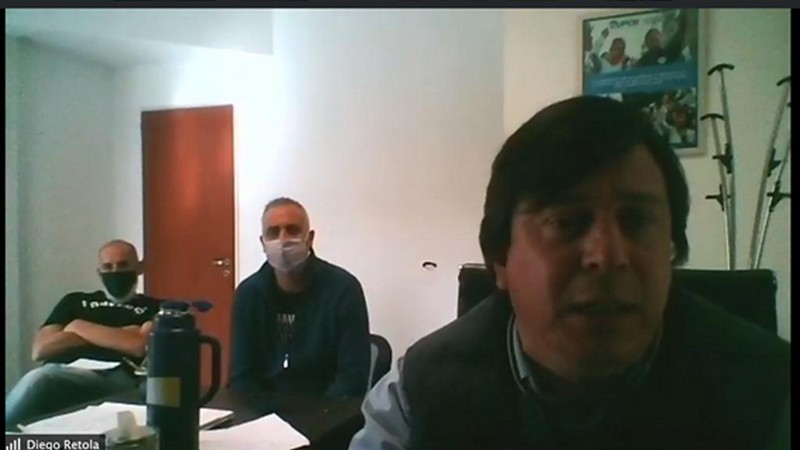 Con la participación de Carlos Quintana, la secretaría Gremial realizó una reunión virtual con comisiones internas de la UPCNBA