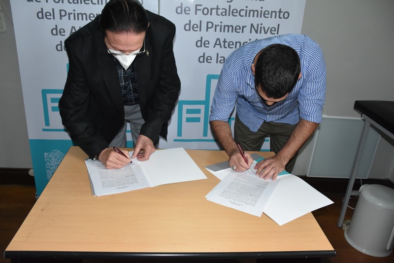 UPCNBA e IOMA firmaron un acta-acuerdo para conveniar la apertura de policonsultorios para brindar atención primaria de sus afilados