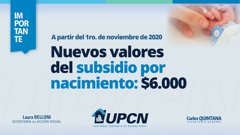 A partir de noviembre: nuevos valores de los subsidios por nacimiento, adopción, matrimonio, unión convivencial y fallecimiento