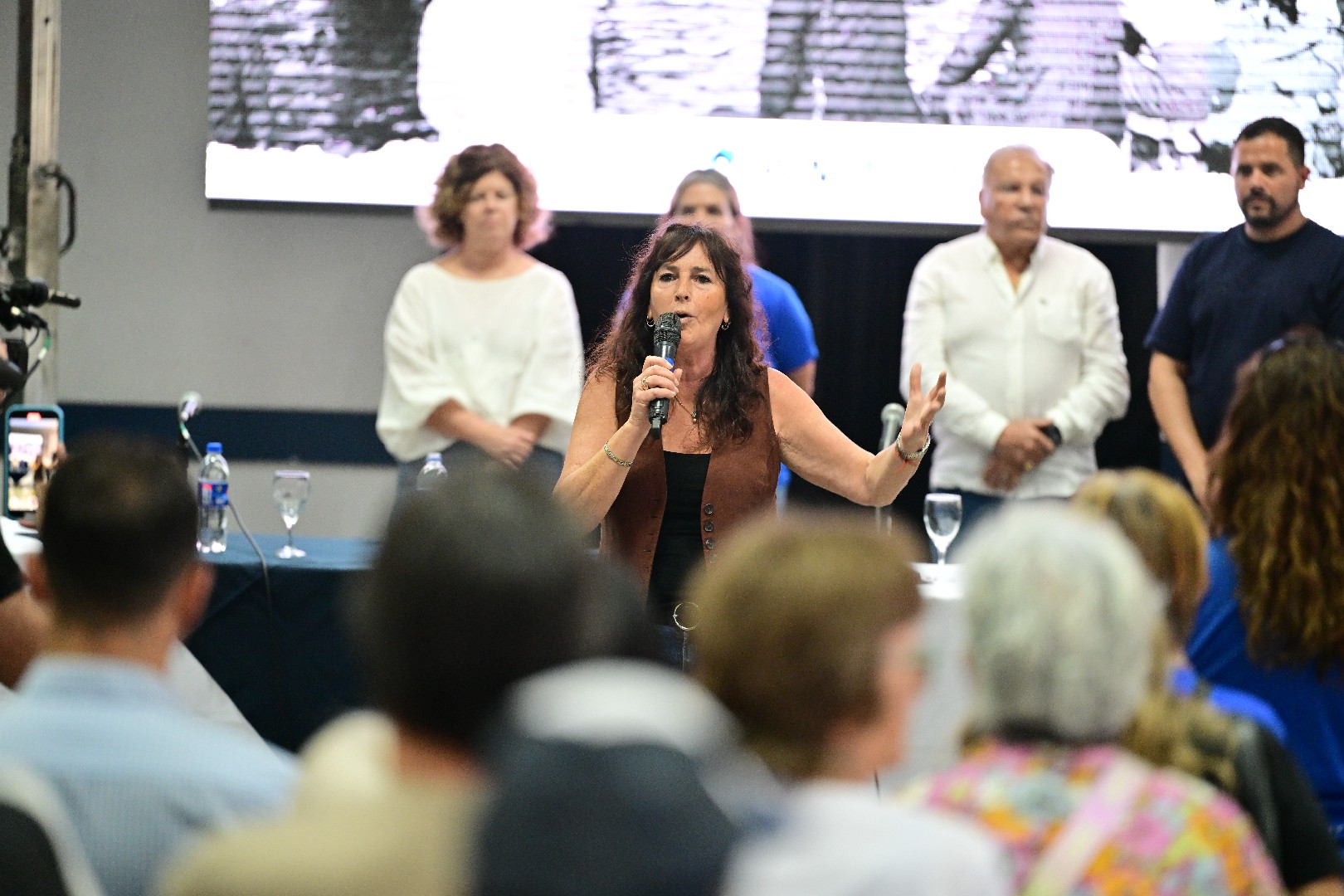 Fabiola Mosquera encabezó el cierre de la Jornada de la Militancia en UPCNBA