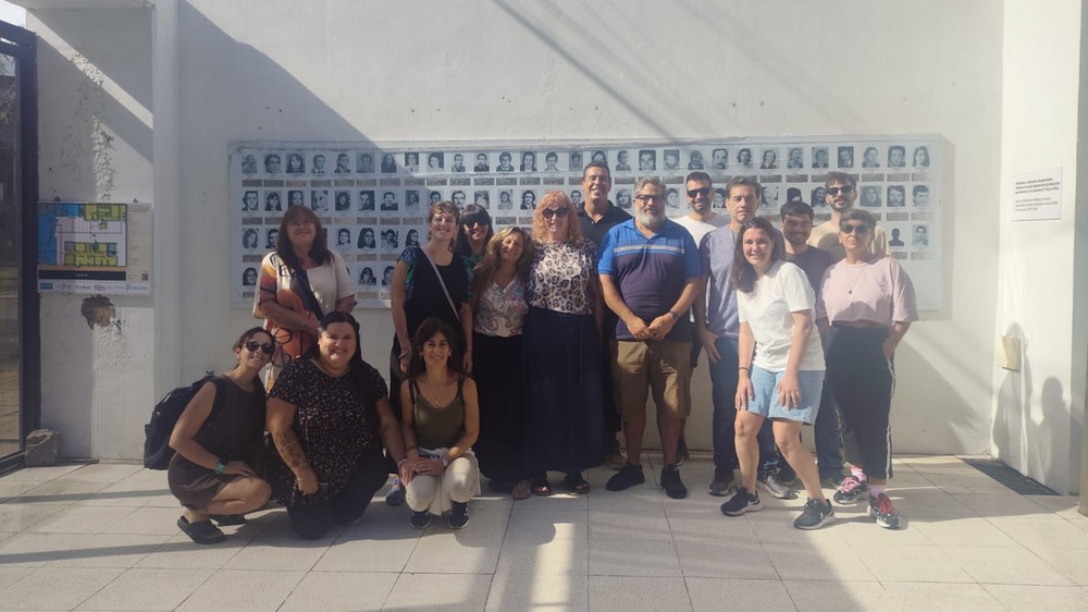 UPCNBA inició el año de trabajo en Derechos Humanos con una visita a un Espacio de Memoria en La Plata