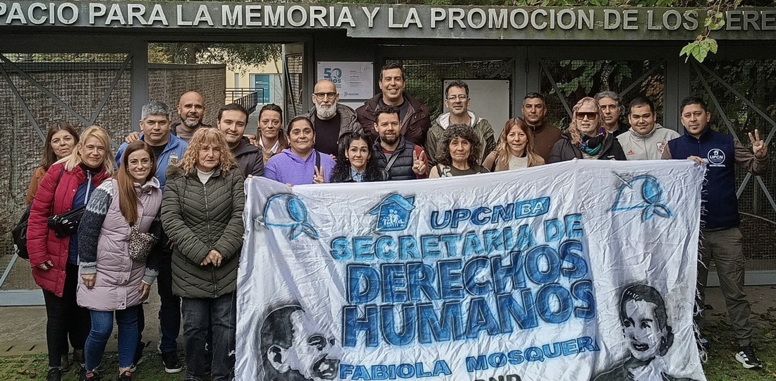 UPCNBA realizó una recorrida por el ex Centro Clandestino de Detención Destacamento de Arana