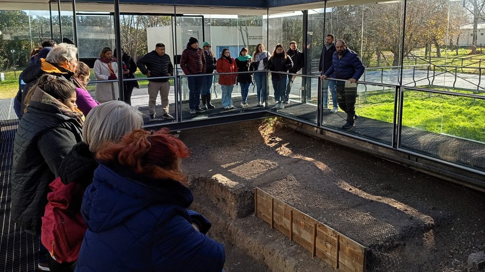 UPCNBA llevó adelante una visita al "Destacamento de Arana" con delegados y delegadas distritales de las Secretarías de Interior de Zonas 13 y 14 y de Ituzaingó