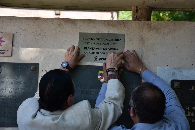 UPCNBA realizó actividades por la Memoria, en vísperas de un nuevo aniversario del Golpe de Estado de 1976