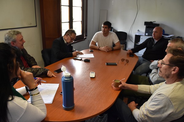 Representantes de Organismos de la Constitución se reunieron con los nuevos Secretarios Gremiales