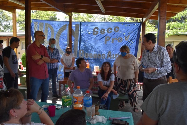 Trabajadores Municipales de Malvinas Argentinas festejaron su día junto a Carlos Quintana