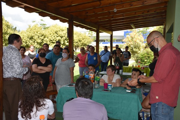 Trabajadores Municipales de Malvinas Argentinas festejaron su día junto a Carlos Quintana