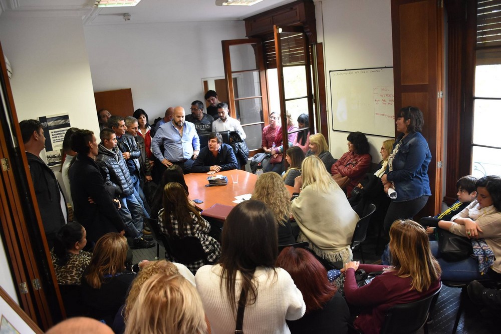 La secretaria Adjunta y el secretario Gremial recibieron a la comisión interna de Educación