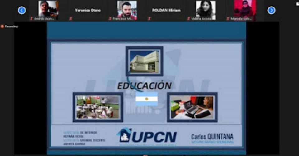 UPCNBA comenzó con una capacitación sobre pruebas de selección de directivos y secretarios de instituciones educativas de la Provincia