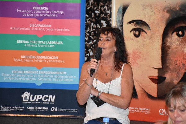 UPCNBA conmemoró el Día Internacional de la Mujer Trabajadora con una jornada en la CGT Regional