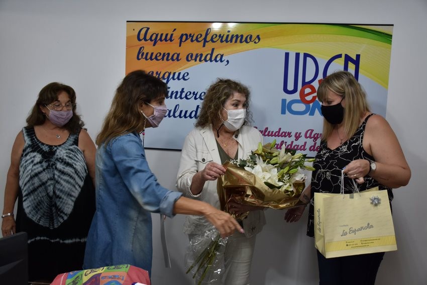 UPCNBA reconoció la tarea desarrollada desde el comienzo de la pandemia por la médica Nancy Escudero