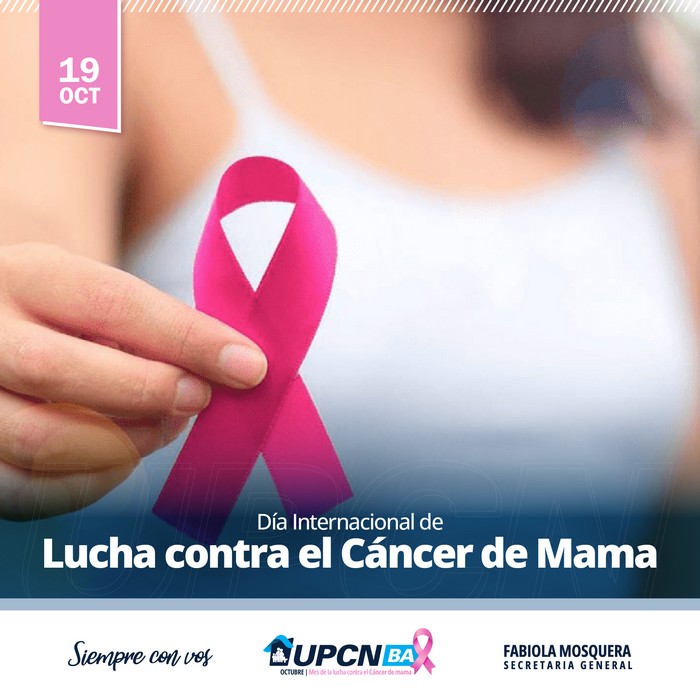 19 de Octubre: Día Internacional de Lucha contra el Cáncer de Mama