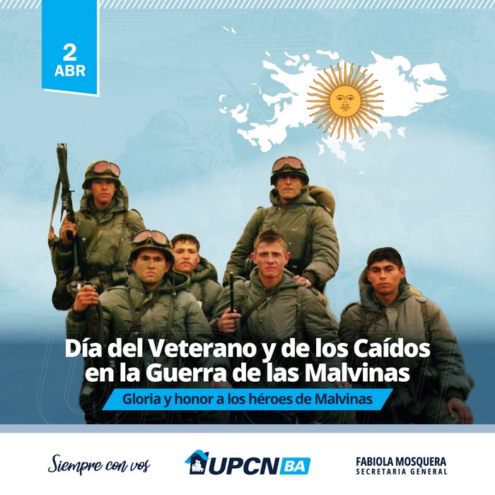 2 de Abril: Día del Veterano y de los Caídos en la Guerra de Malvinas