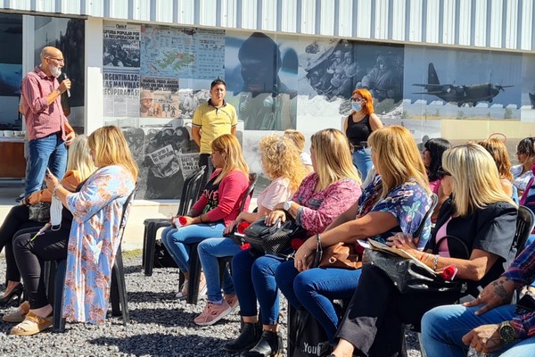 UPCNBA conmemoró el Día Internacional de la Mujer Trabajadora en Malvinas Argentinas