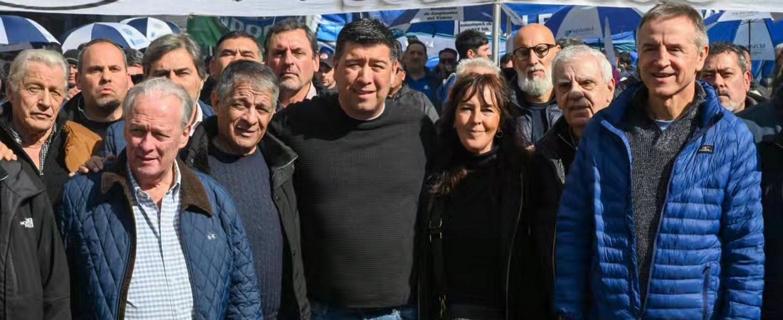 UPCNBA movilizó junto a la CGT por Paz, Pan, Tierra, Techo y Trabajo