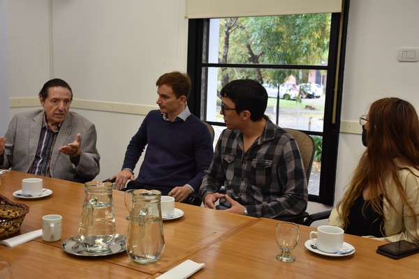 Carlos Quintana firmó un convenio con la Universidad Tecnológica Nacional Regional La Plata