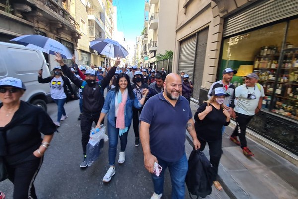 UPCNBA participó del acto por el Día de la Militancia que se realizó en ciudad de Buenos Aires