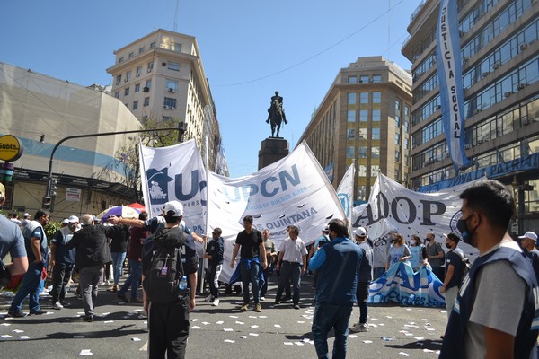 UPCNBA participó del acto por el Día de la Militancia que se realizó en ciudad de Buenos Aires