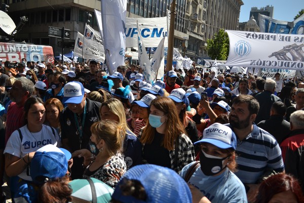 UPCNBA participó del acto por el Día de la Militancia que se realizó en ciudad de Buenos Aires