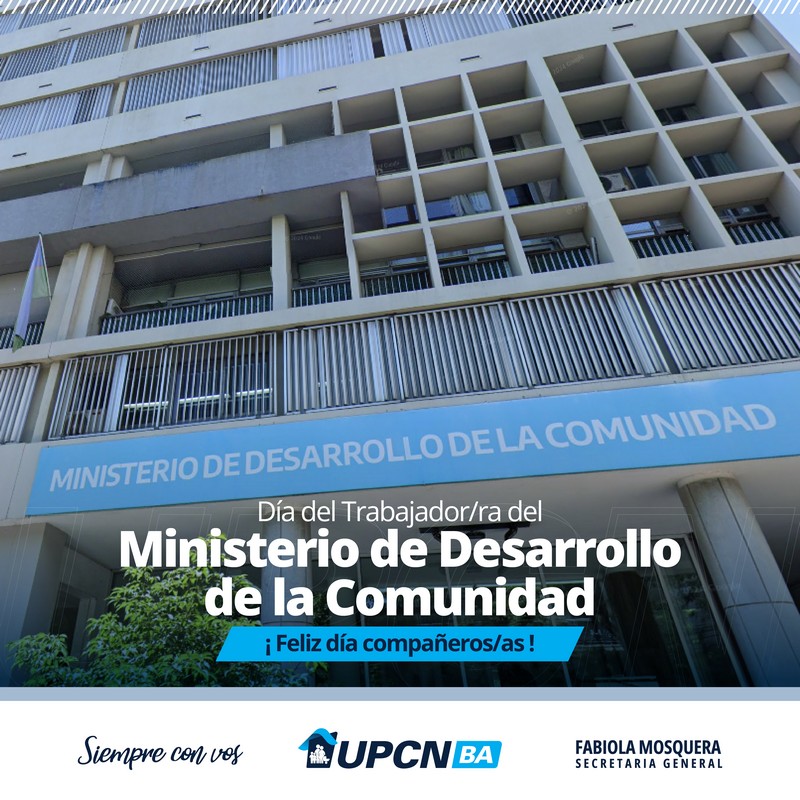 Día del Trabajador/a del Ministerio de la Comunidad