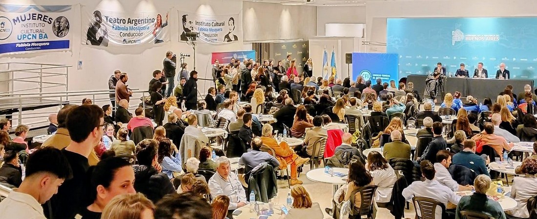 UPCNBA participó de la apertura de la Expo FITBA 2026 en el Teatro Argentino de La Plata