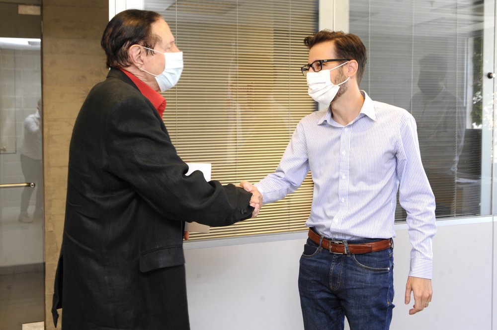 Carlos Quintana se reunió con el ministro de Hábitat y Desarrollo Urbano bonaerense Agustín Simone
