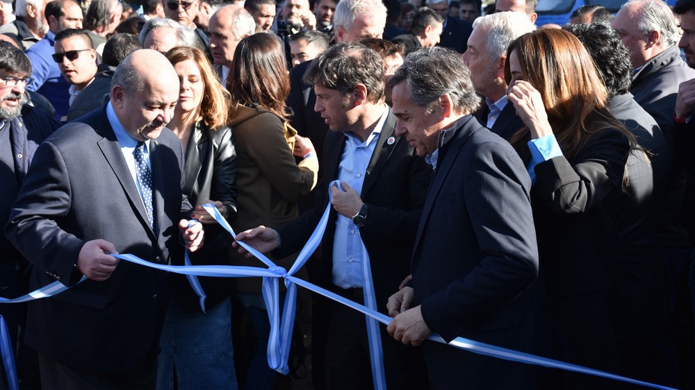 Fabiola Mosquera estuvo presente en la inauguración del nuevo tramo del Tren Universitario de La Plata
