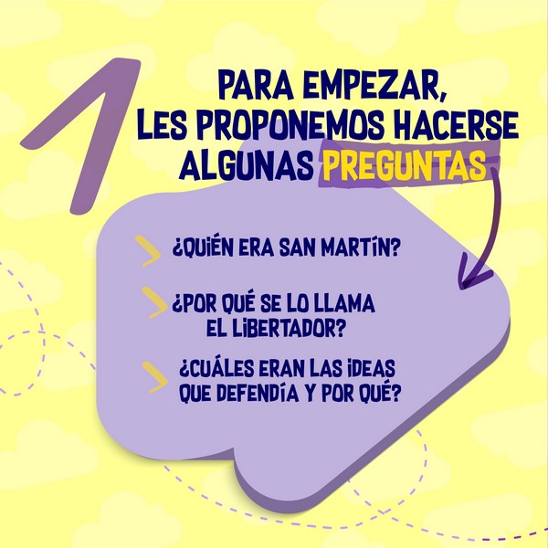 En un nuevo 17 de agosto, queremos conocer a San Martín a través de las palabras y la rima de los chicos y chicas