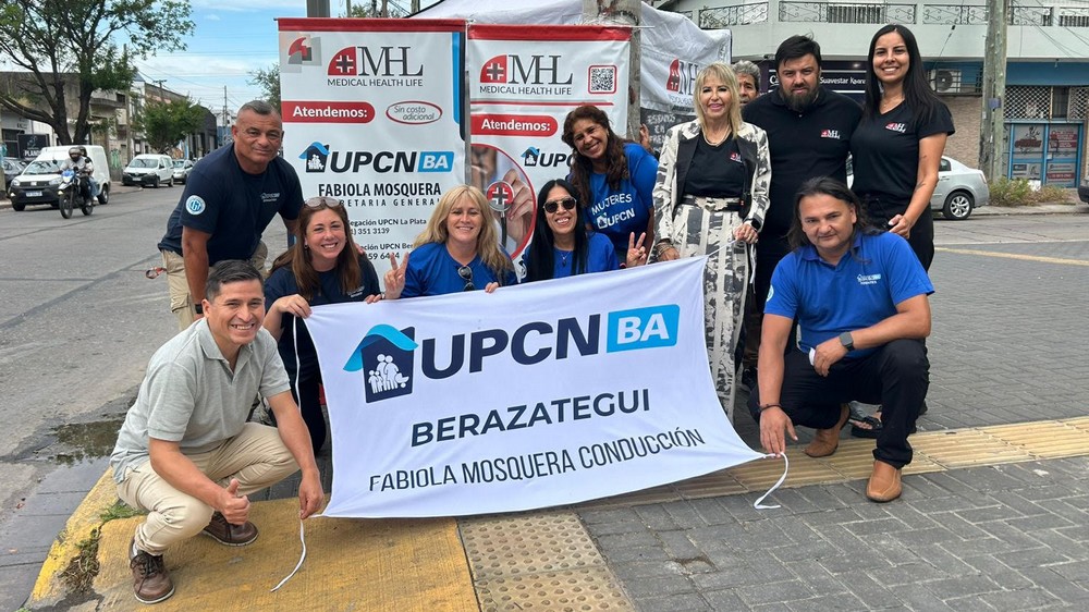 UPCNBA y AMA UPCN realizaron una jornada de Prevención de Enfermedades y Promoción de la Salud en Berazategui