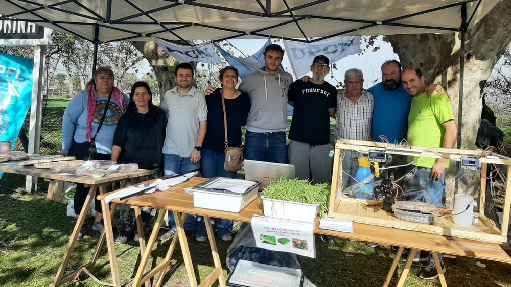 UPCNBA participó en los actos por el centenario de la localidad de Gorina