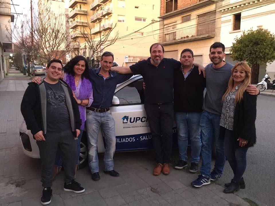 El secretario de Interior mantuvo un encuentro de trabajo con dirigentes de la UPCN en Necochea