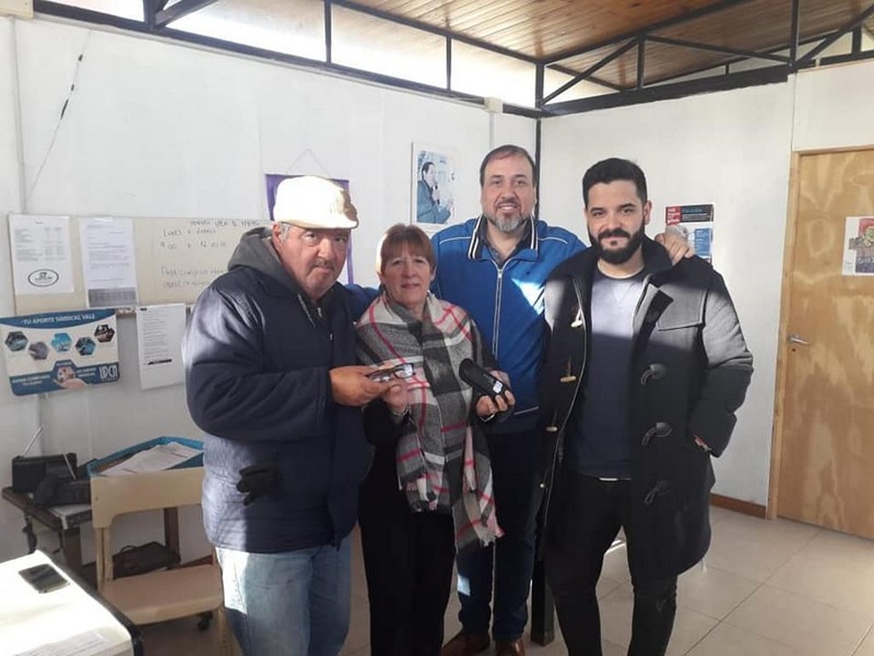 El secretario Hernán Rossi y los subsecretarios Facundo Barcala y Claudio Izaguirre se entrevistaron con delegados de Pehuajó