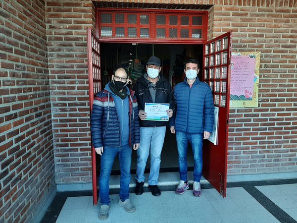 La secretaría de Interior de UPCNBA sorprendió a tres ganadores del Plan Primero La Casa