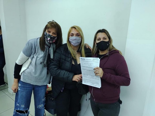 La secretaría de Interior de UPCNBA sorprendió a tres ganadores del Plan Primero La Casa