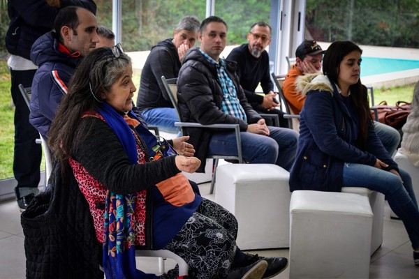 El secretario de Interior visitó el distrito de Ezeiza