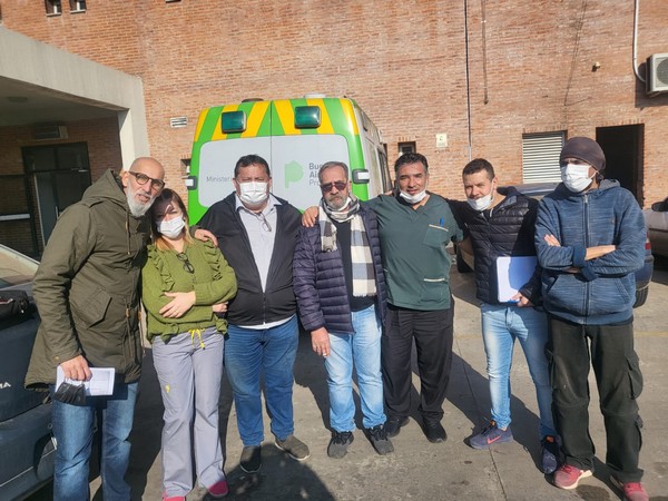 El secretario de Interior visitó reparticiones públicas del distrito de La Matanza y se reunió con delegados y trabajadores