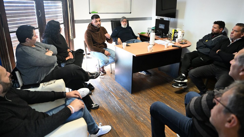 El Coordinador General de Interior Silvio Prop se reunió con Secretarios de Interior