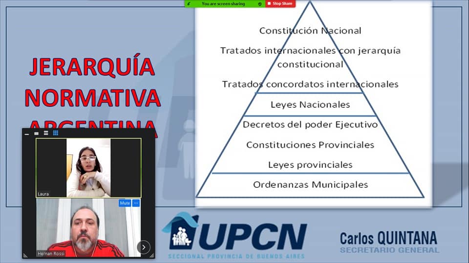 La secretaría de Interior realizó un conversatorio referido a los alcances de la representación sindical a nivel municipal