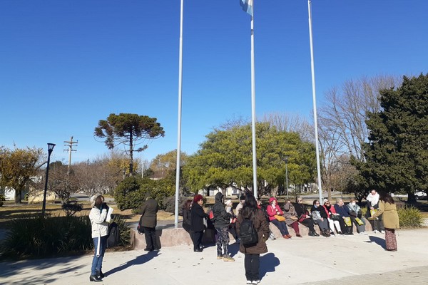 Un contingente del Centro de Jubilados y Pensionados de la UPCNBA visitó la localidad de Pipinas