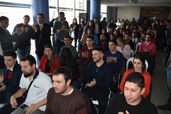 Con la presencia de Fabiola Mosquera, UPCNBA celebró el Día Internacional de la Juventud