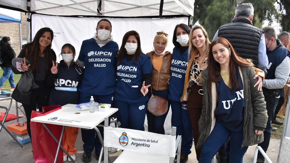 UPCNBA realizó la jornada “Prevención y Promoción de la Salud” en el camping de Arana