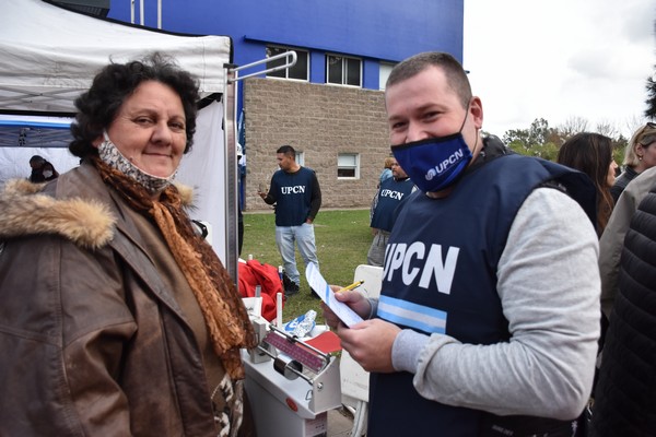 UPCNBA realizó la jornada “Prevención y Promoción de la Salud” en el polideportivo de Arana