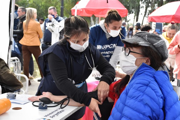 UPCNBA realizó la jornada “Prevención y Promoción de la Salud” en el polideportivo de Arana