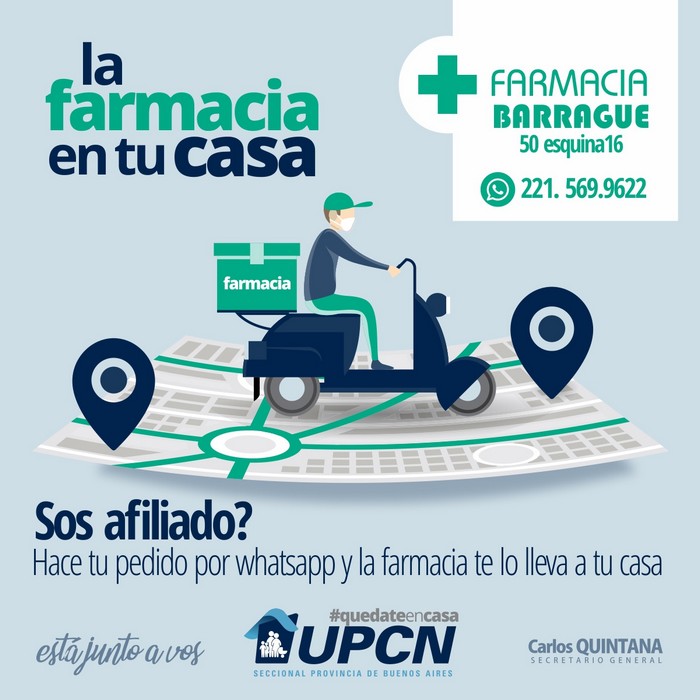 La farmacia Barrague en tu casa