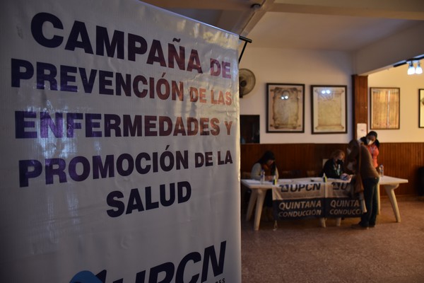 UPCNBA llevó a cabo una nueva jornada de “Prevención y Promoción de la Salud”