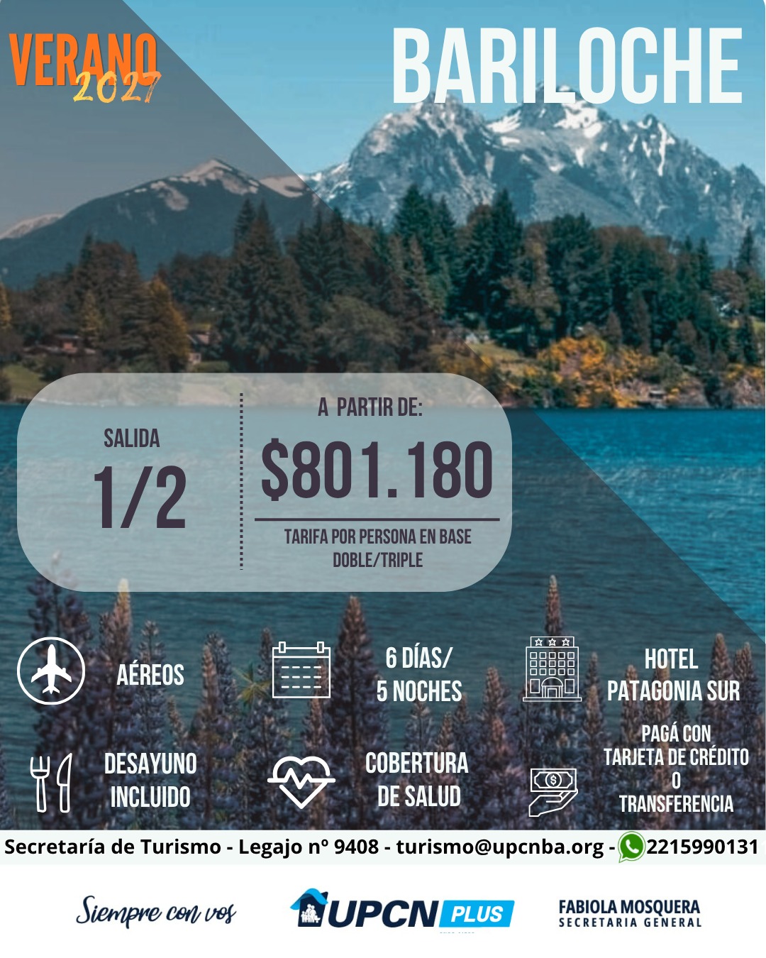 Bariloche - Salida 1/2