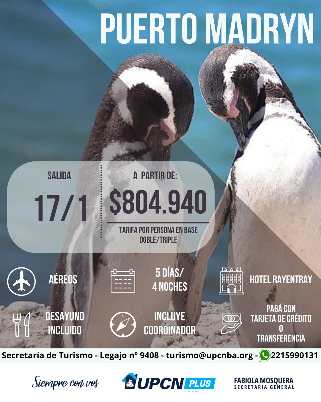 Puerto Madryn - Salida 17/1